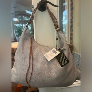 Sorial Lexi Stingray Hobo Winter White Shoulder bag